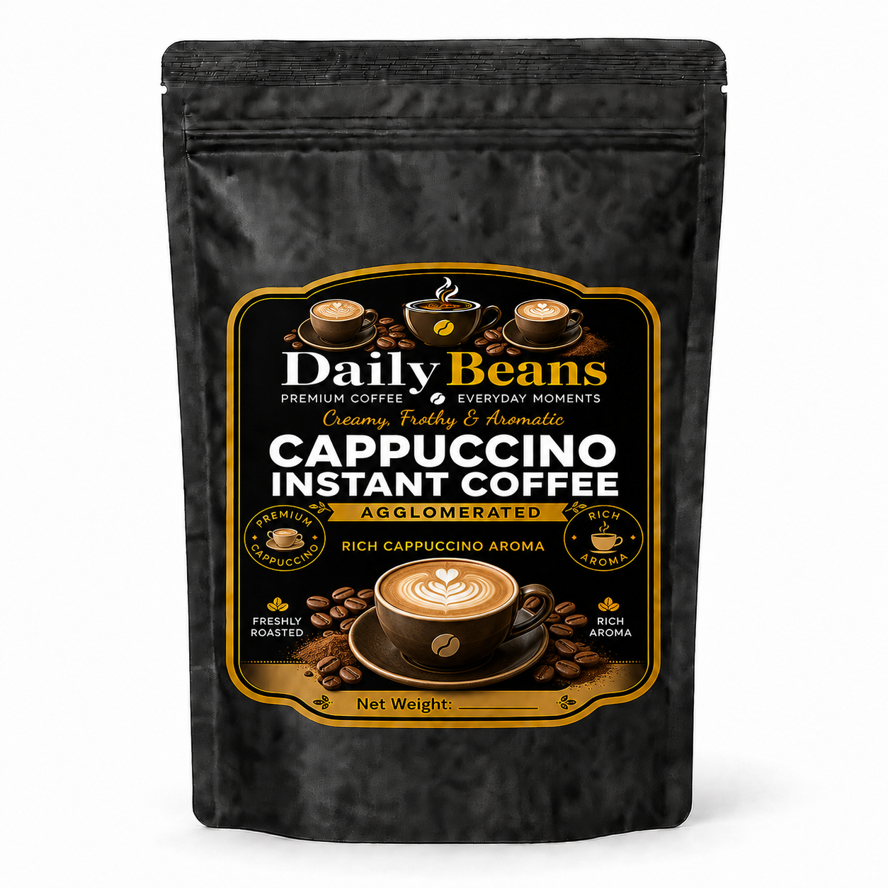 Instant Flavored Coffee - Cappuccino