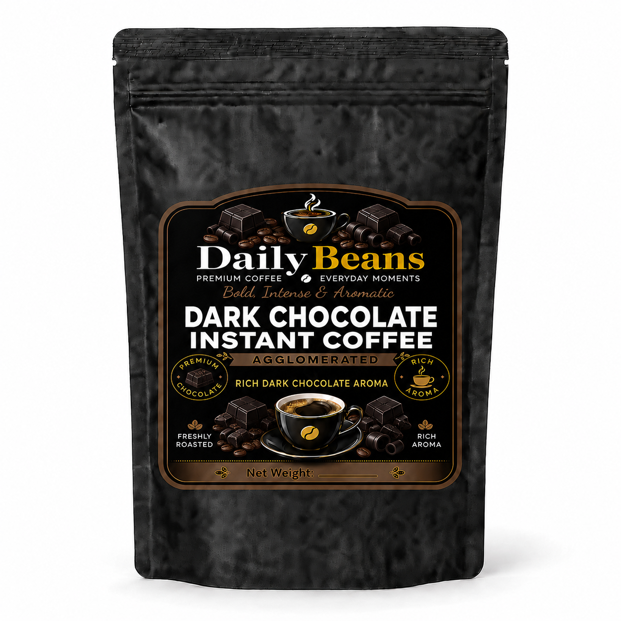 Instant Flavored Coffee - Dark Chocolate