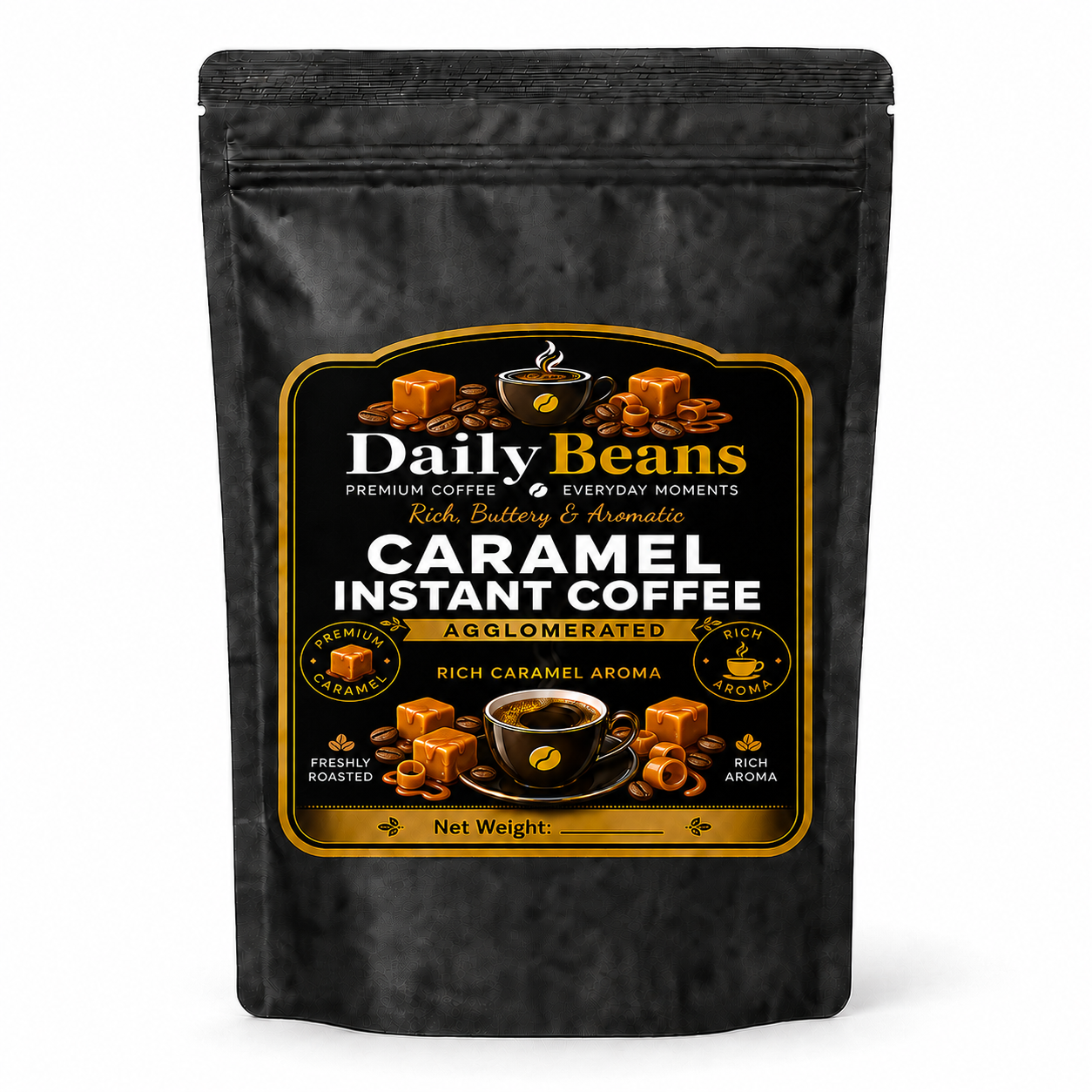 Instant Flavored Coffee - Caramel